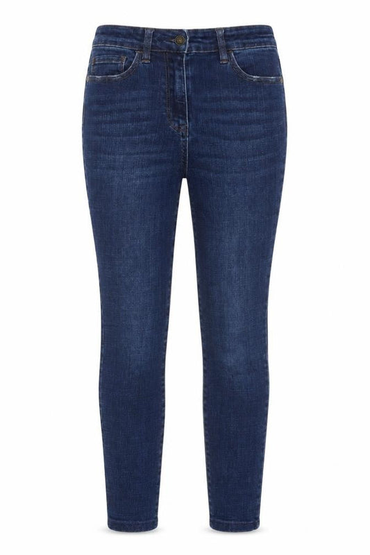 Next Women's Blue Skinny High-Rise Jeans Size 10