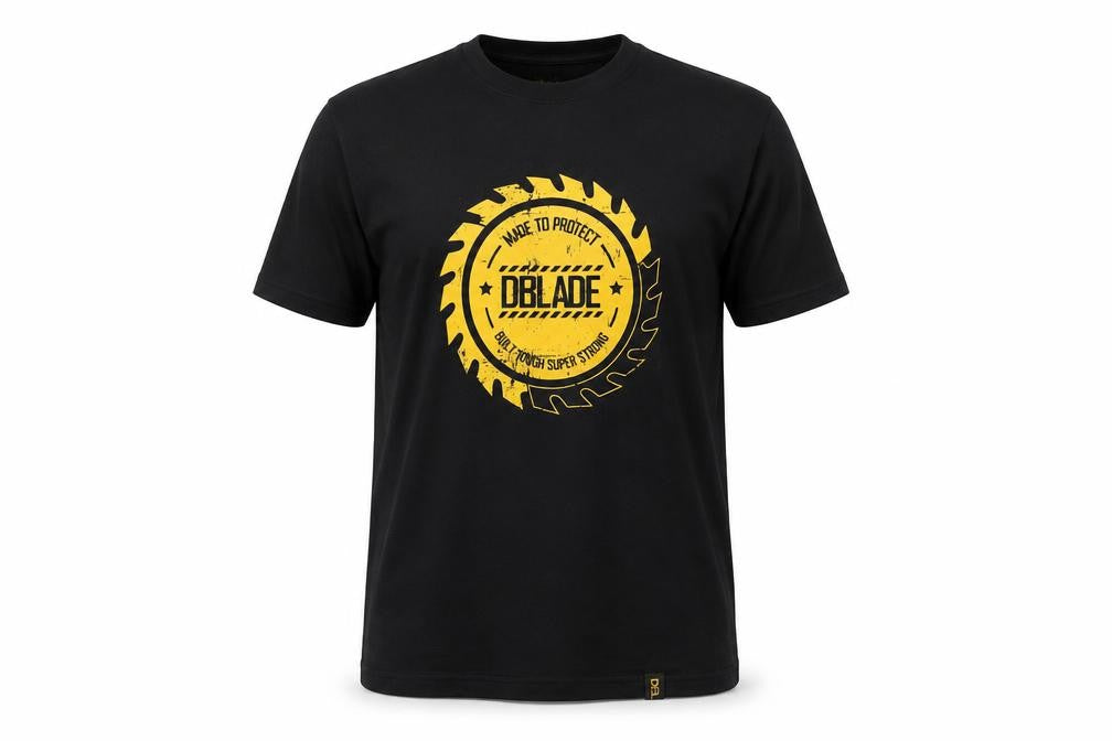 DBLADE Men's Black XL Graphic Print T-Shirt