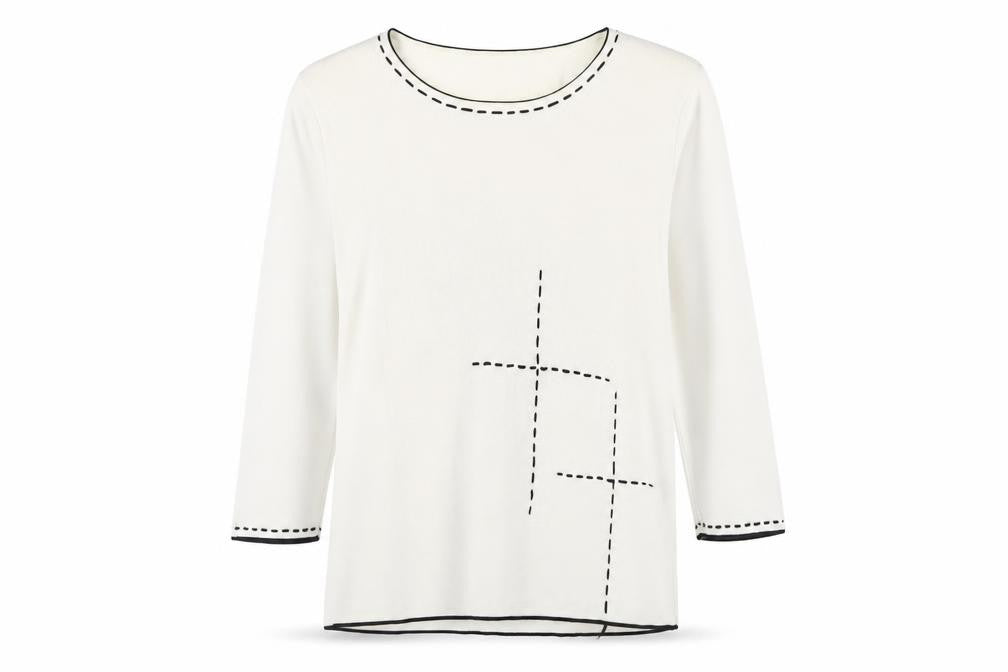 SKY designs Women's Ivory Pullover Jumper, Size 2XS