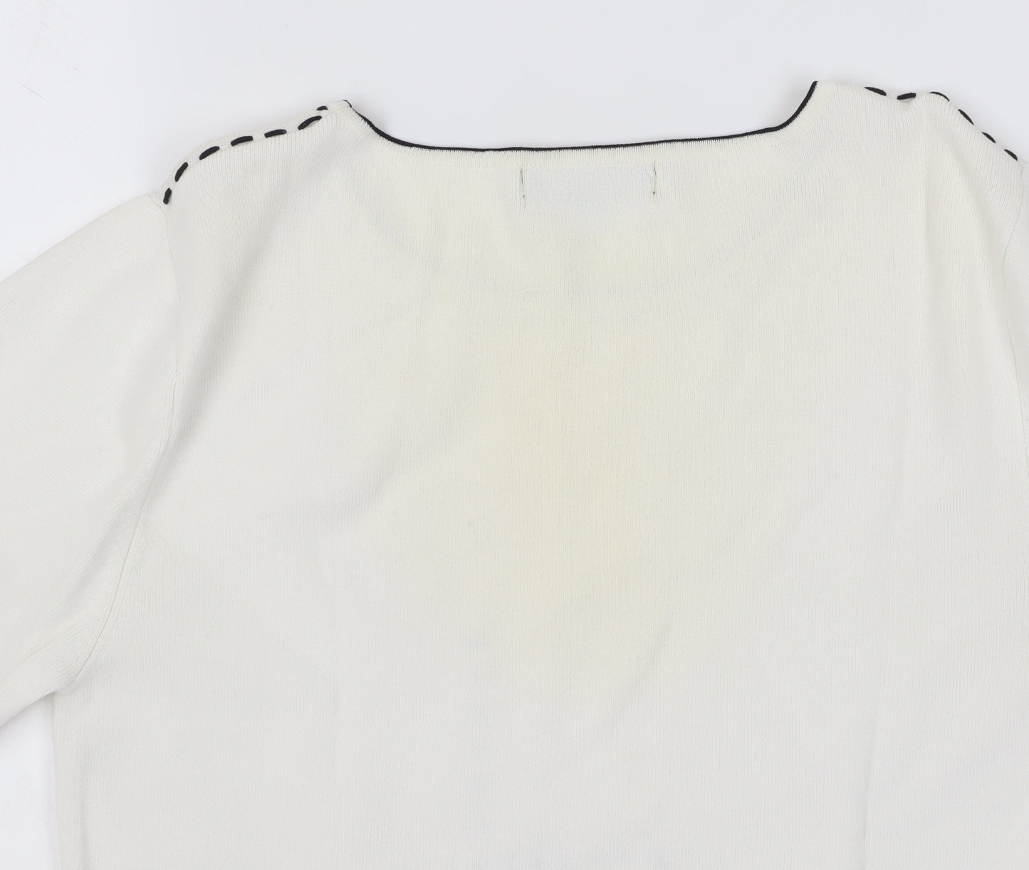SKY designs Women's Ivory Pullover Jumper, Size 2XS