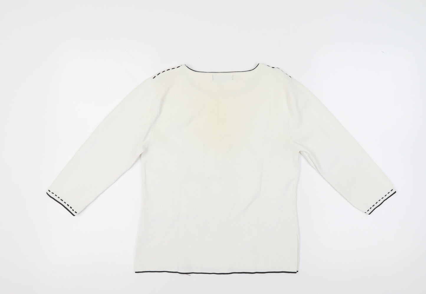 SKY designs Women's Ivory Pullover Jumper, Size 2XS
