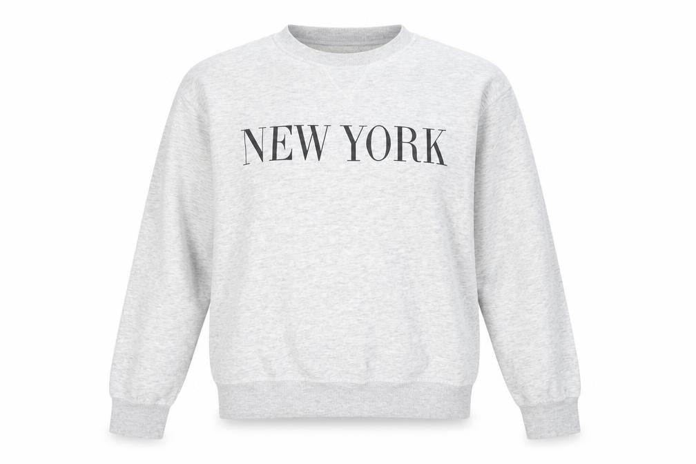 H&M Women's Grey Pullover Sweatshirt Size 12