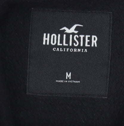 Hollister Womens Black Hoodie, Medium, Casual Pullover