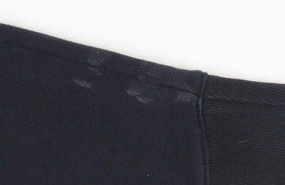 Hollister Womens Black Hoodie, Medium, Casual Pullover