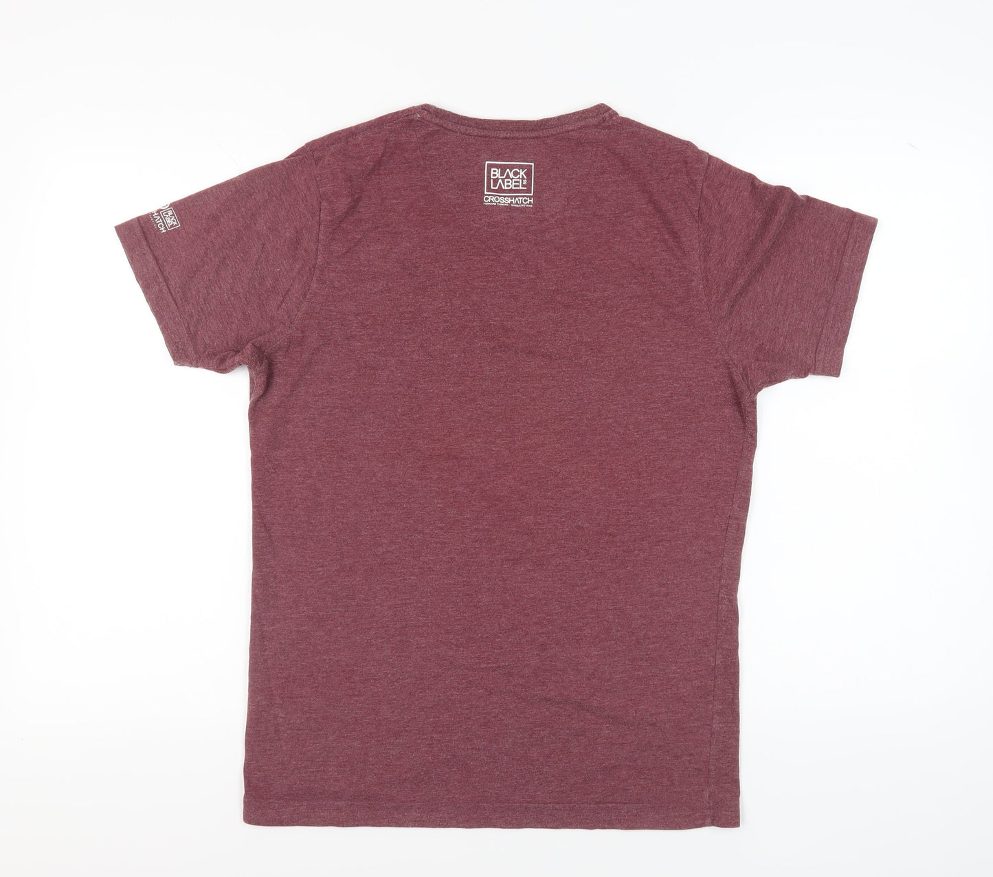 Crosshatch Men's Red Graphic Print T-Shirt Size S