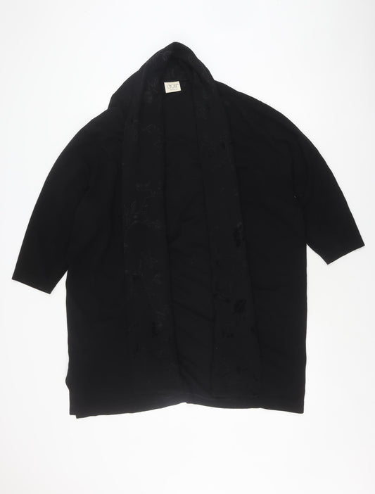 CHOISE by Reneéeur Women's Black XL Cardigan