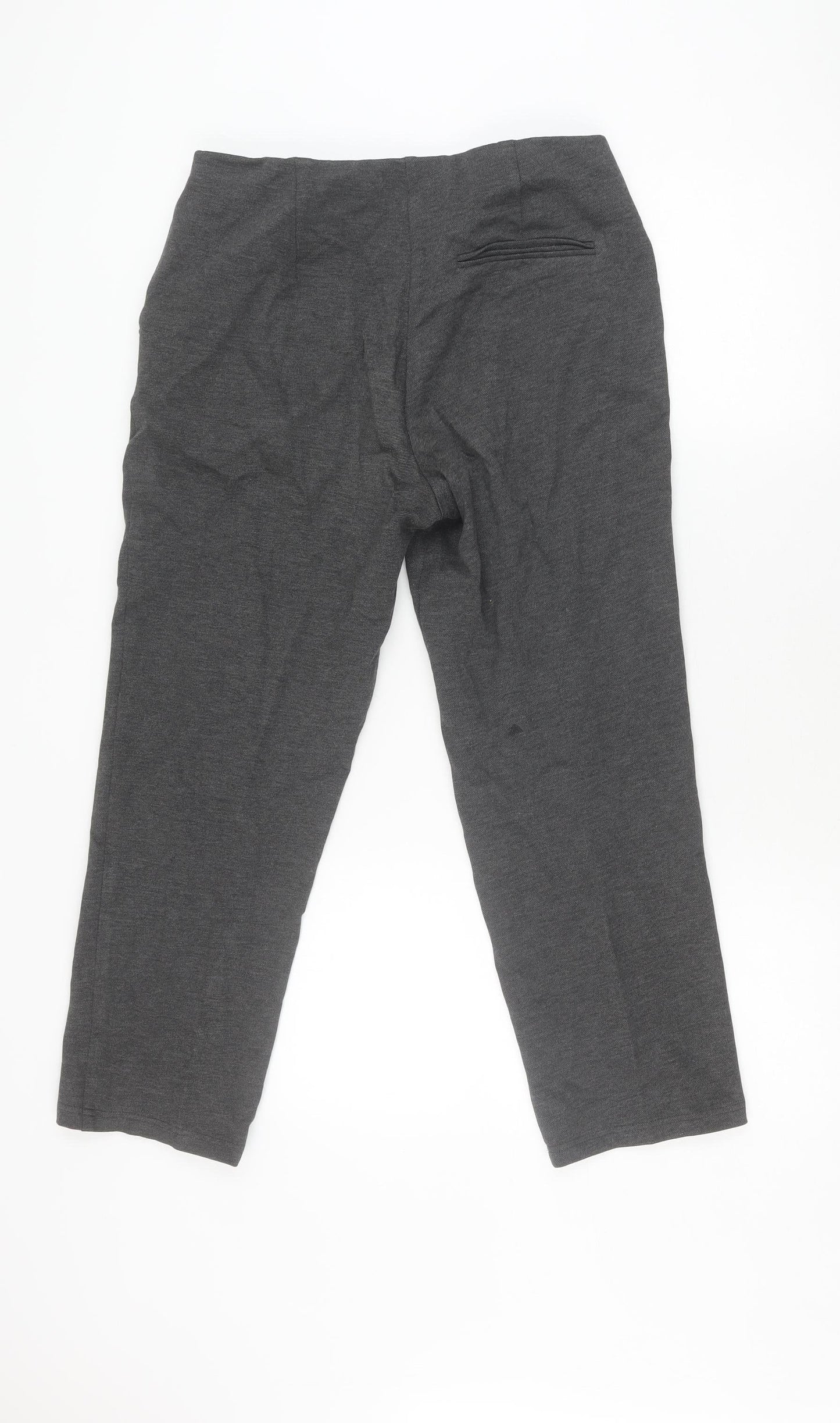 Marks and Spencer Grey Women's Trousers Size 12