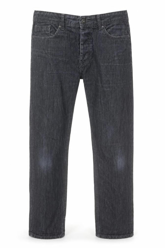 Burton Menswear Grey Straight Leg Jeans - 34W 34L