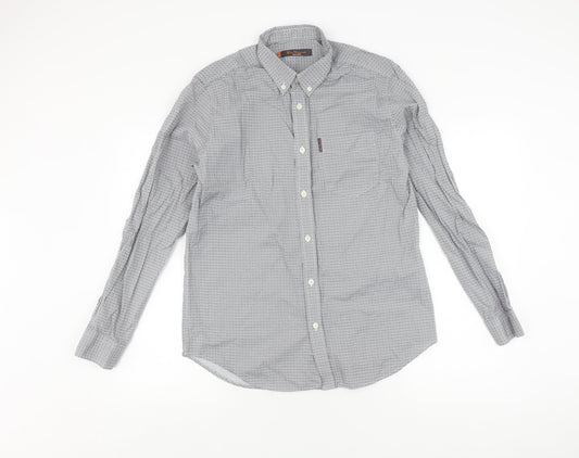 Ben Sherman Men's Medium Geometric Button-Up Shirt