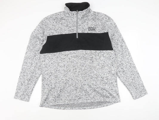 Atlasformen Mens Grey Pullover Sweatshirt L