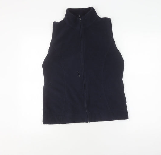 EWM Women's Blue Sleeveless Waistcoat, Size S