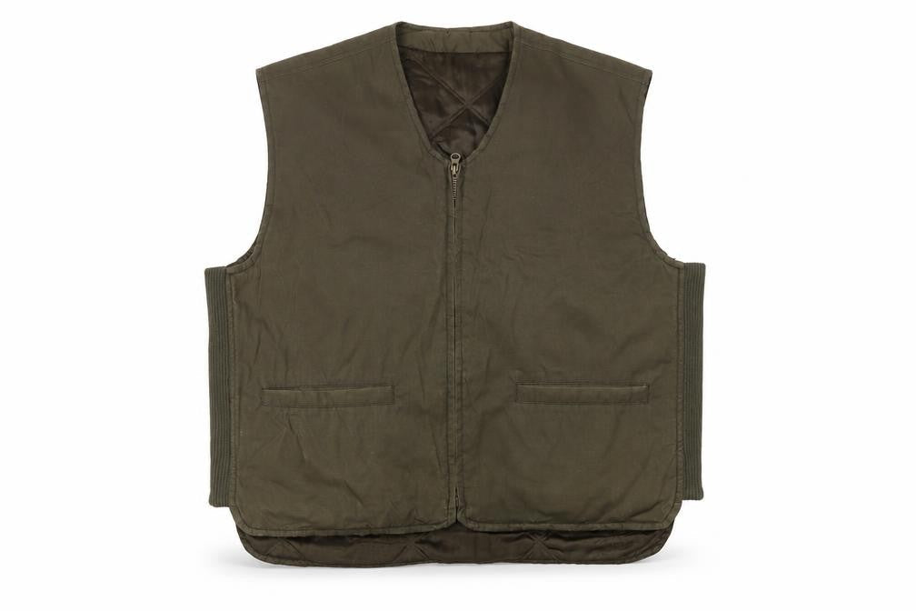 Principles Men's Green Waistcoat, Medium, Zipped Pockets