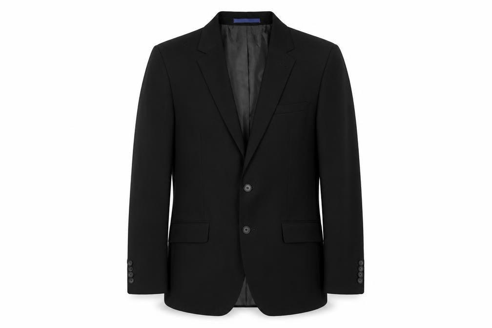 Marks & Spencer Men's Black Blazer, 40R, Formal
