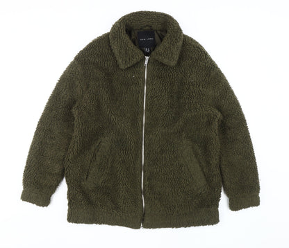 New Look Women’s Green Zip-Up Jacket - M
