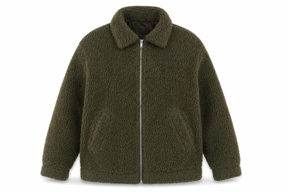 New Look Women’s Green Zip-Up Jacket - M