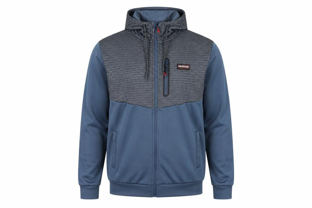 McKenzie Men's Blue Hooded Jacket L