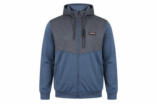 McKenzie Men's Blue Hooded Jacket L