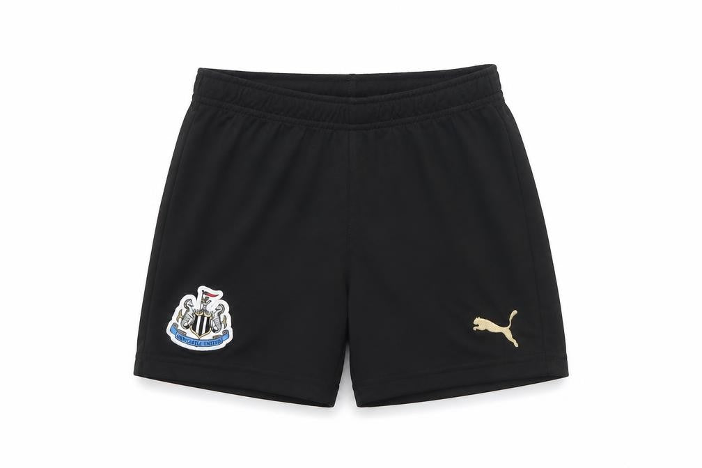Puma Boys Black Athletic Shorts Size 5-6 Years