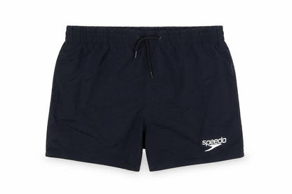 Front view of Speedo boys’ black swim shorts xl 11-12 years