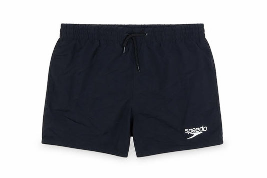 Front view of Speedo boys’ black swim shorts xl 11-12 years