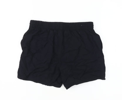 Back view of Speedo boys’ black swim shorts xl 11-12 years