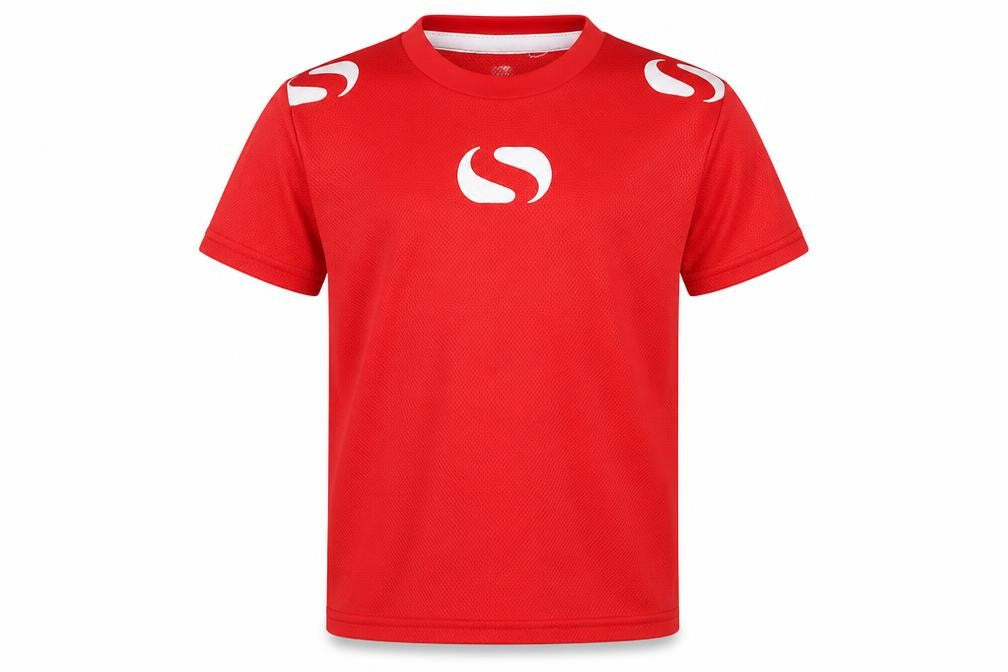 Sondico Boys' Red Polyester Sport T-Shirt, Size 7-8