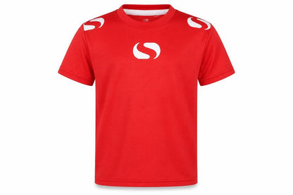 Sondico Boys' Red Polyester Sport T-Shirt, Size 7-8