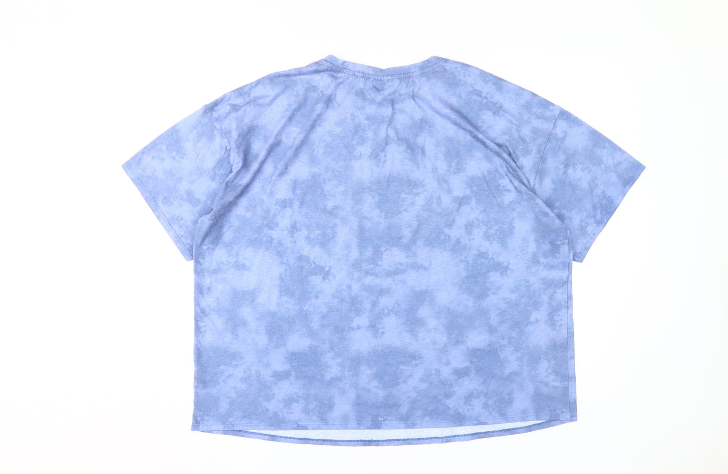 Disney Blue Crew Neck T-Shirt Unisex Adults Size 20