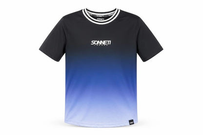 Sonneti Boys Black Crew Neck Colourblock T-Shirt, Size 12-13