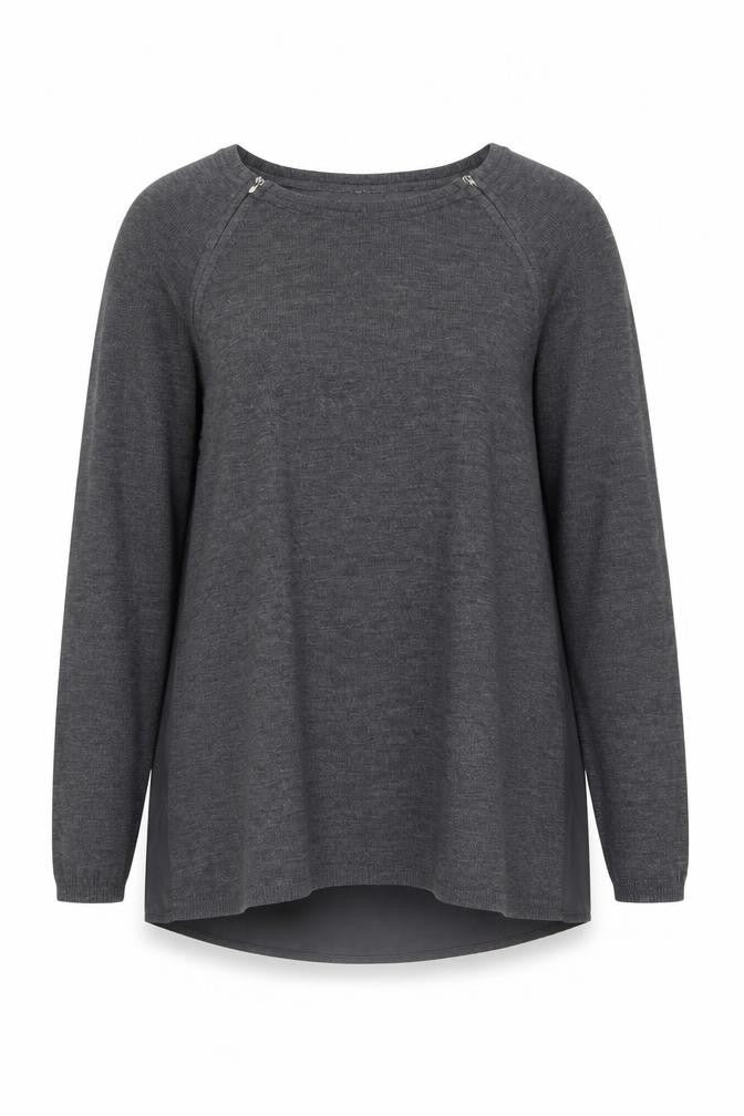 Marks & Spencer Women's Grey Jumper, Size 12
