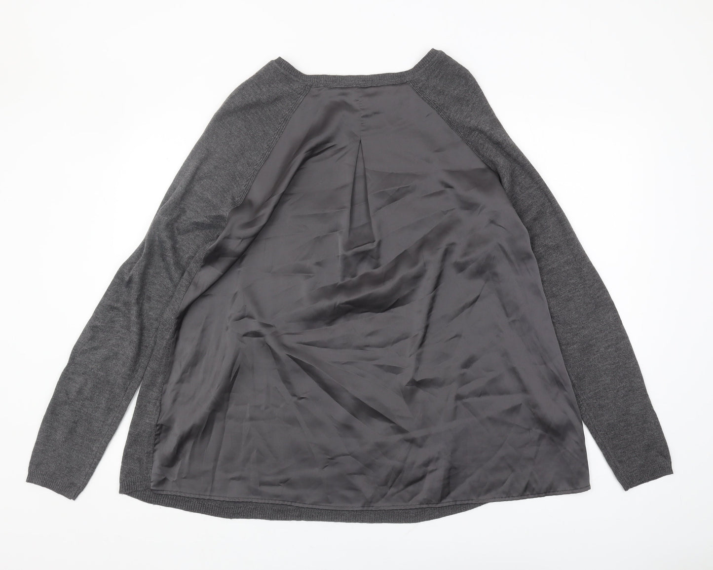 Marks and Spencer Women's Grey Jumper, Size 12