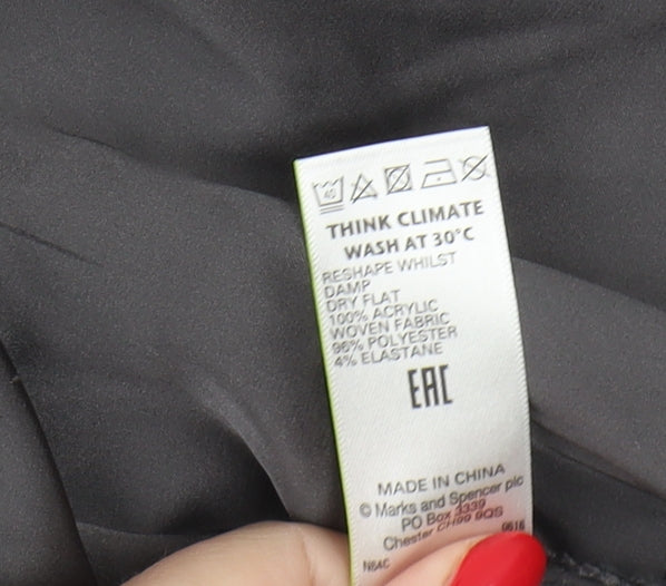 Marks and Spencer Women's Grey Jumper, Size 12