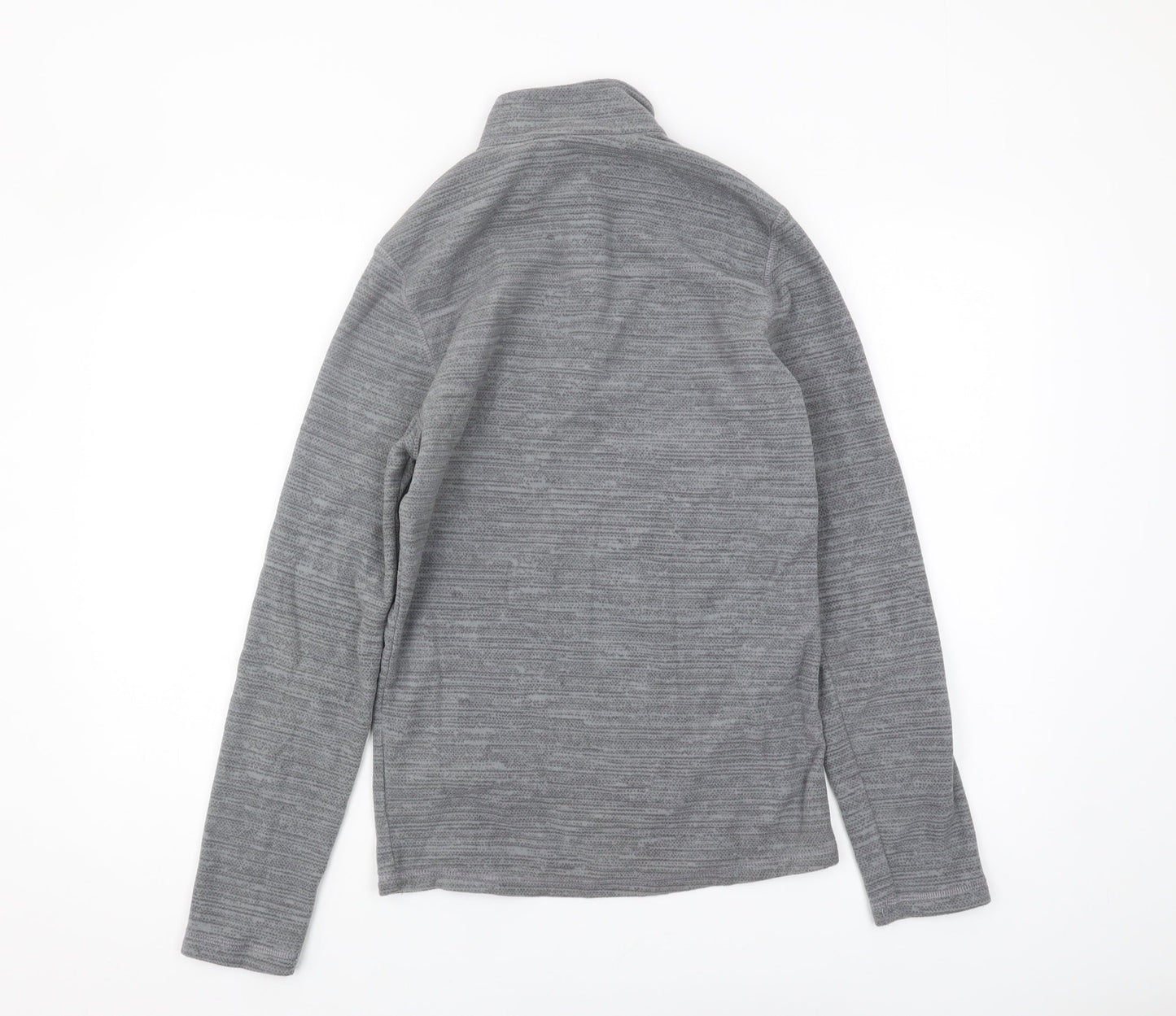 Decathlon Men's Grey 1/2 Zip Sweatshirt S Regular