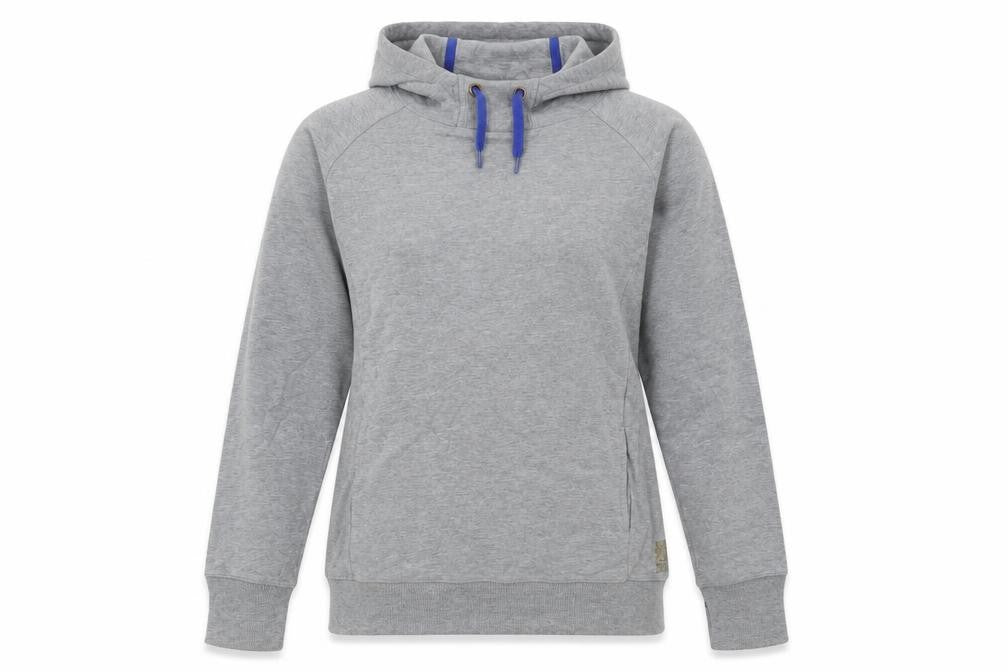 BIBA Women's Grey Size 10 Pullover Hoodie Casual