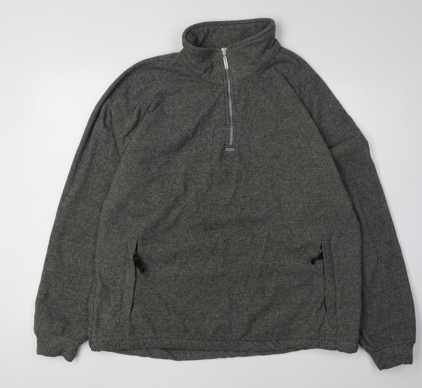 Regatta Men's Grey XL Fleece 1/2 Zip Sweatshirt