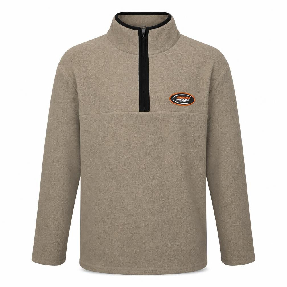 Jack & Jones Men's Beige Fleece Sweatshirt M