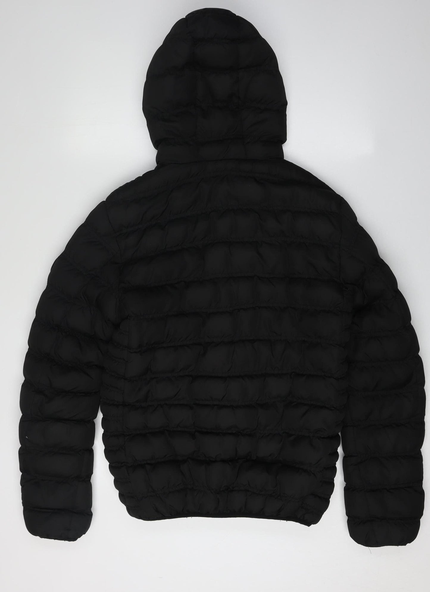 Good For Nothing Men's Black Puffer Jacket, Small