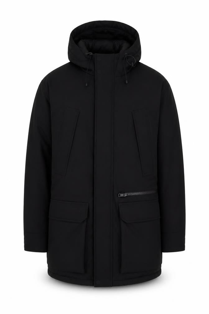 Marks & Spencer Men's Black Parka Coat S
