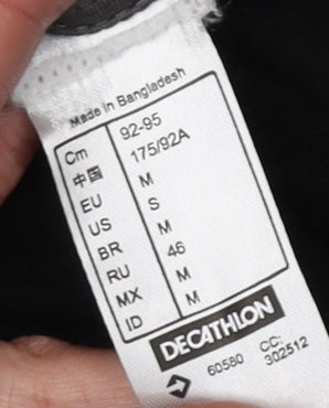Decathlon Men's Black M Pullover Sweatshirt