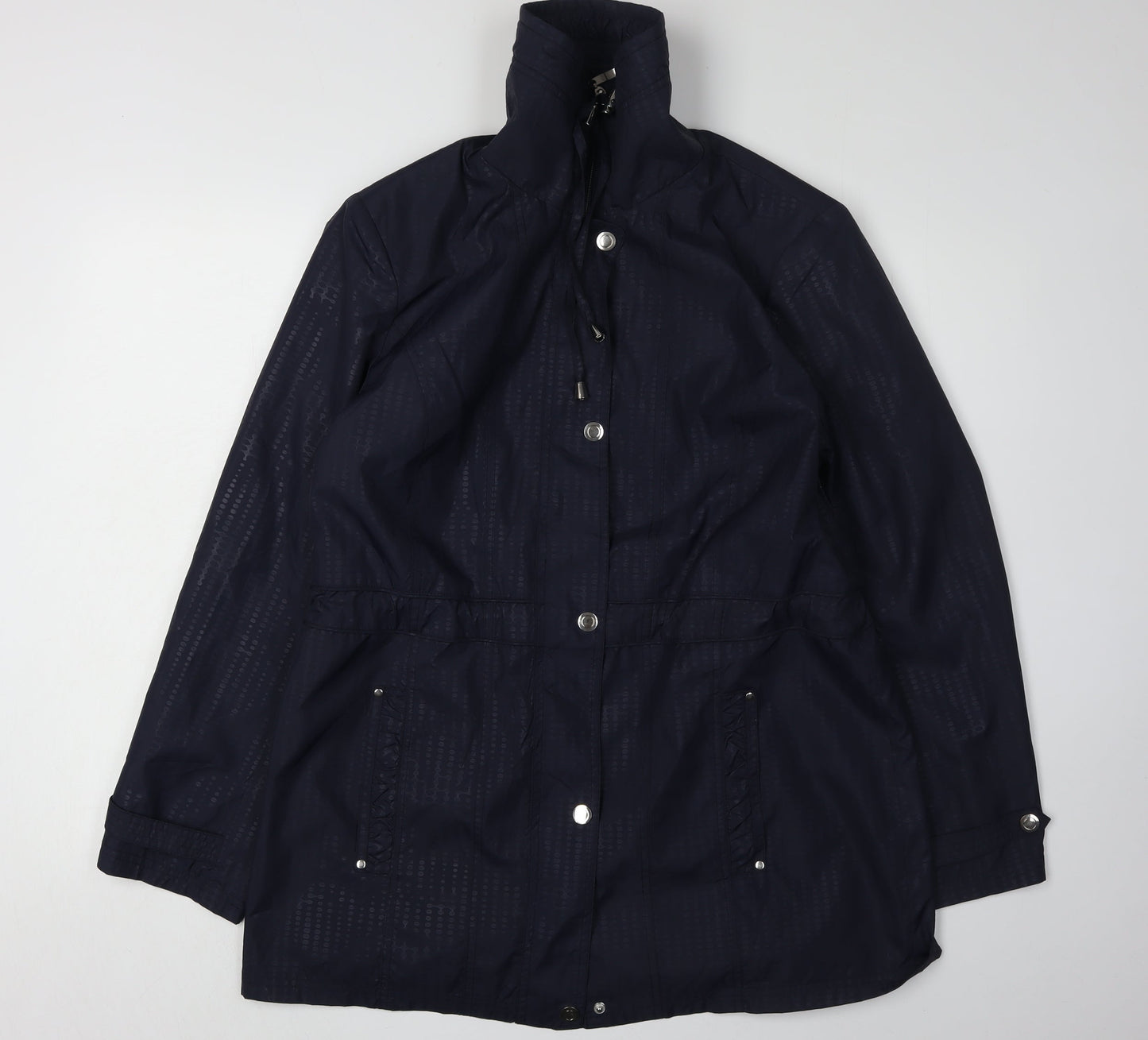 ISLE Women's Blue Long Jacket, Size 14, Casual