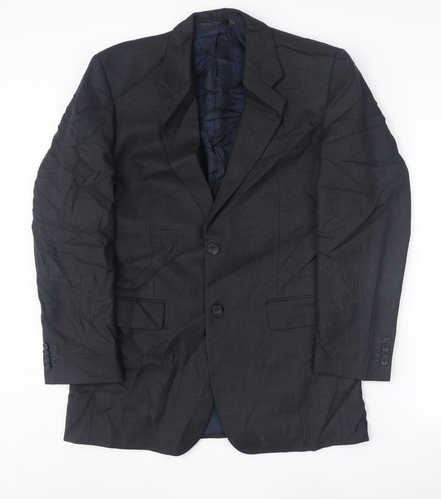 Roderick Charles Men's Black Blazer Jacket 38R