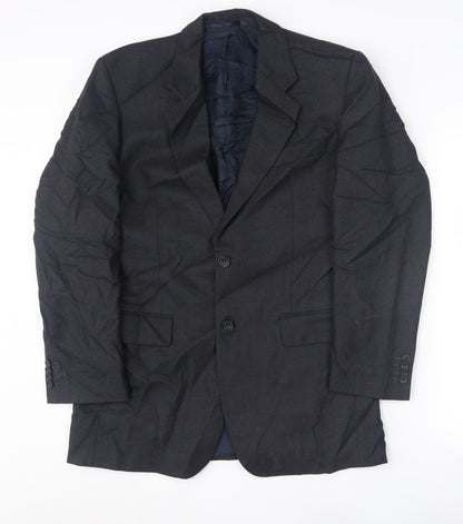 Roderick Charles Men's Black Blazer Jacket 38R