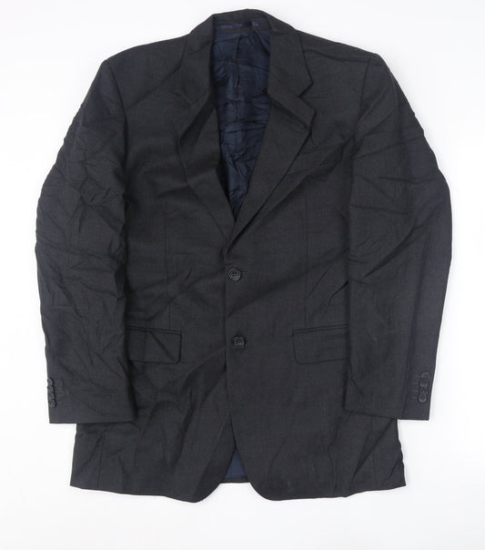 Roderick Charles Men's Black Blazer Jacket 38R