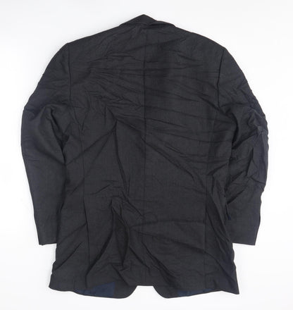 Roderick Charles Men's Black Blazer Jacket 38R