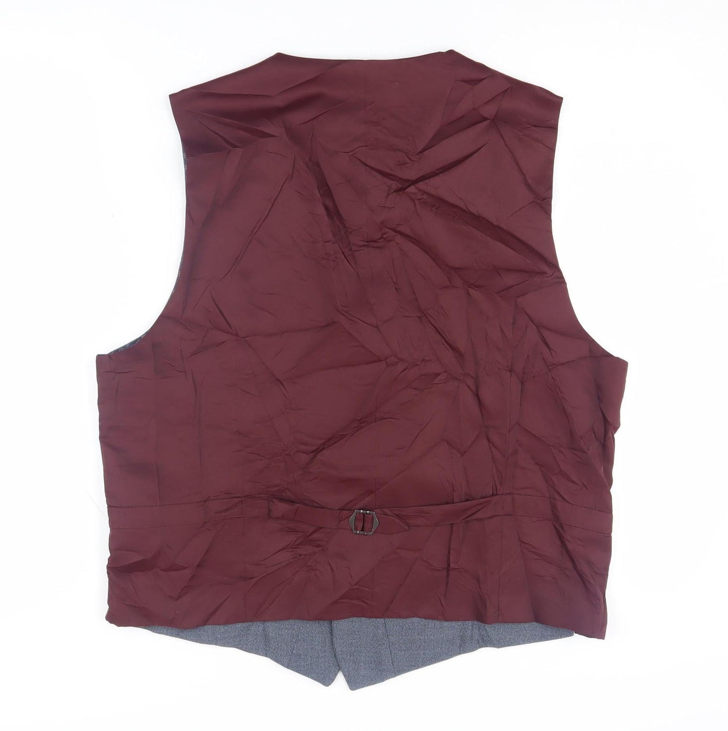 Marks and Spencer Men's Grey Waistcoat, 41-42R - Elegant Formal Style