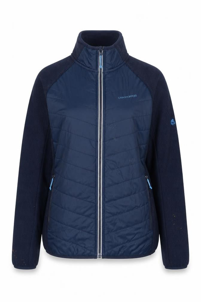 Craghoppers Women's Blue Zip Jacket UK 14