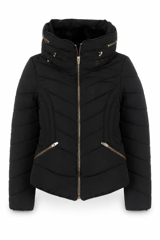Zara Women's Black XS Puffer Jacket Winter Casual