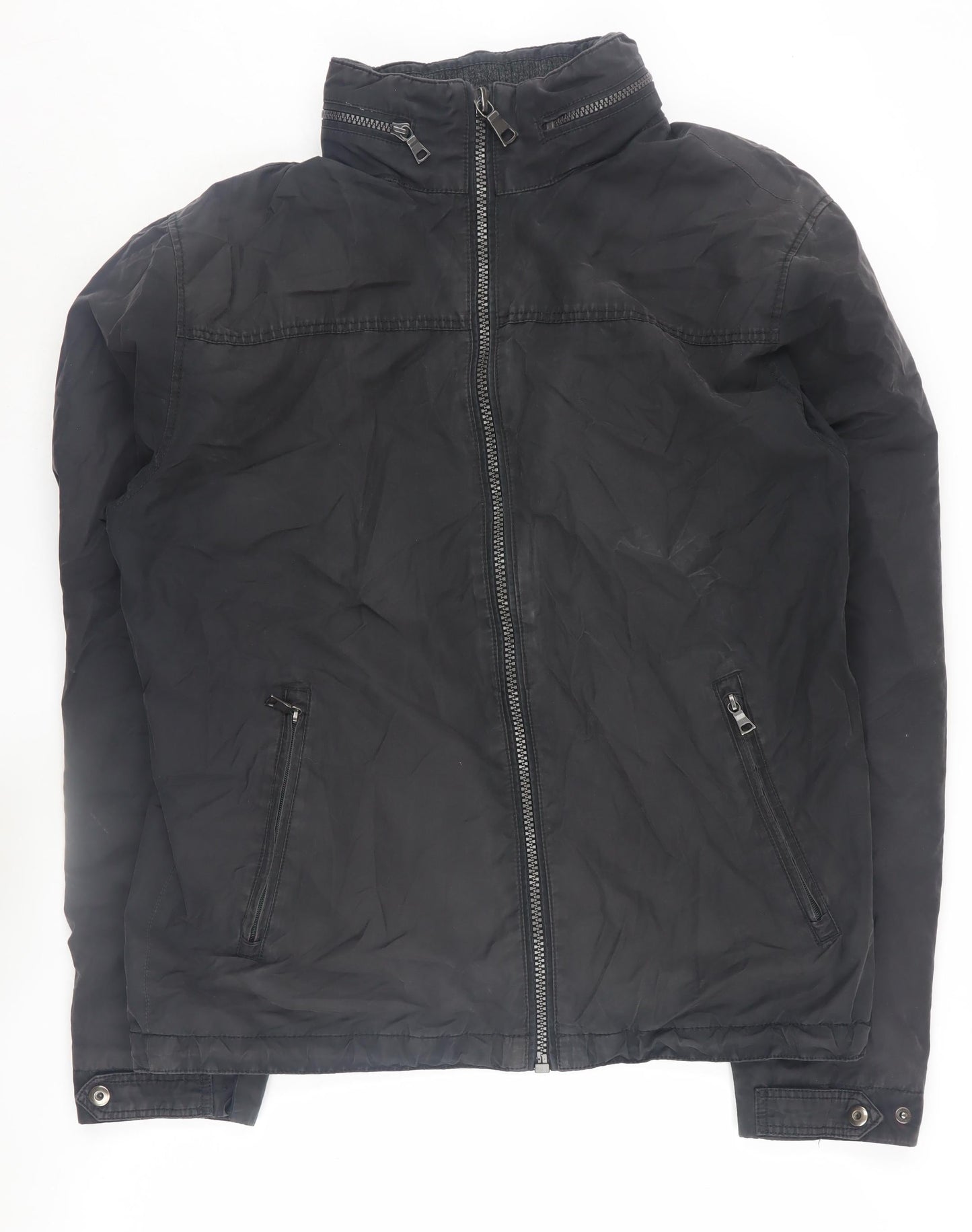 Marks and Spencer Men's Black M Jacket with Zipped Pockets