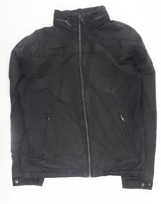Marks and Spencer Men's Black M Jacket with Zipped Pockets