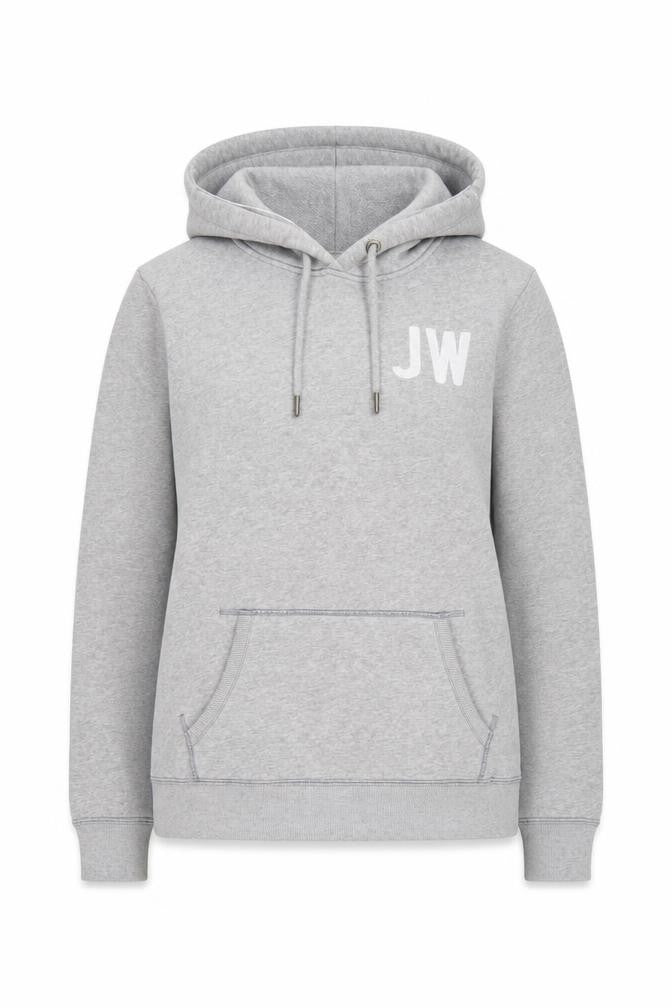 Jack Wills Women's Grey Pullover Hoodie, Size 12